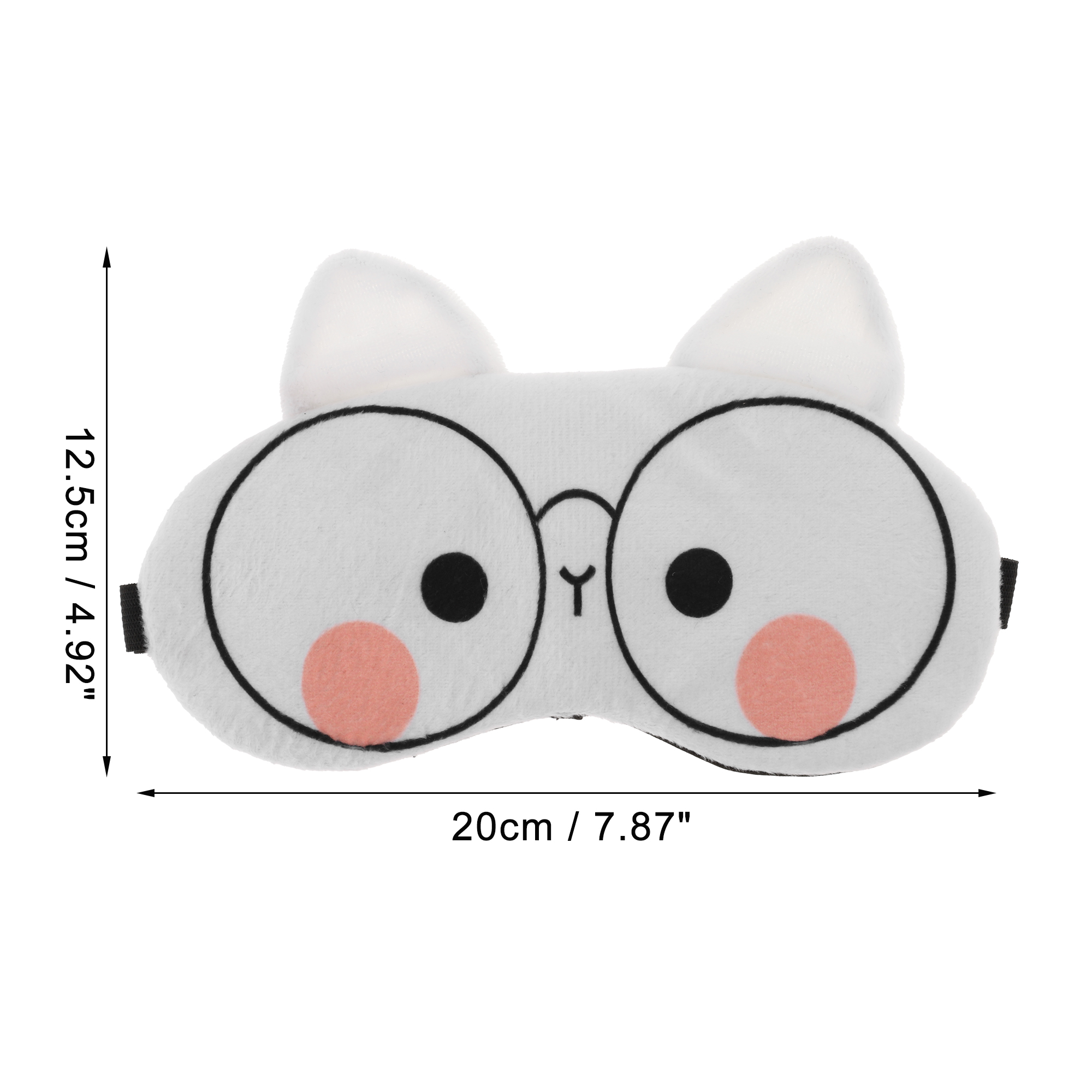 Unique Bargains Soft Cat Eyes Sleep Mask for Comfortable Sleep and Relaxation