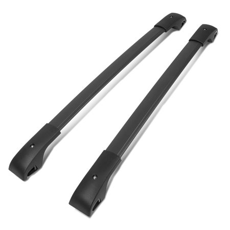 For 2015-2020 Jeep Renegade Matte Cargo Baggage Luggage Roof Rack Rail Cross Bar