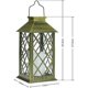 thumbnail image 2 of Juego de 2 faroles solares con efecto vela, iluminación solar para exteriores, decoración de jardín, farol solar en forma de vela.[Clase energética A+++], 2 of 5