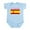 Sky Blue, variant on CafePress - Spain Infant Bodysuit - Baby Light Bodysuit, Size Newborn - 24 Months