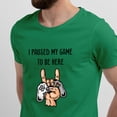 thumbnail image 2 of Greenyef Graphics I Paused My Game to Be Here Video Gamer Gift for Men Teenagers Gaming Funny Graphic T-Shirt Style-25 (Antique Irish, X-Large), 2 of 6