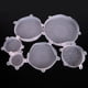 thumbnail image 1 of Tapa Para Cubrir Alimentos, 6 Unidades/juego, Silicona, Reutilizable, Estirable, Fruta, 1 of 7