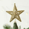 thumbnail image 3 of Wosthever Adorno de árbol natural rústico de hierro con frutos rojos y ramas de pino, tamaño adecuado de estrella única Kits de decoración para fiestas Tipo 2, 3 of 6