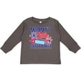 thumbnail image 3 of Inktastic Mommys Little Firecracker with Rocket and Fireworks Boys or Girls Long Sleeve Toddler T-Shirt, 3 of 5
