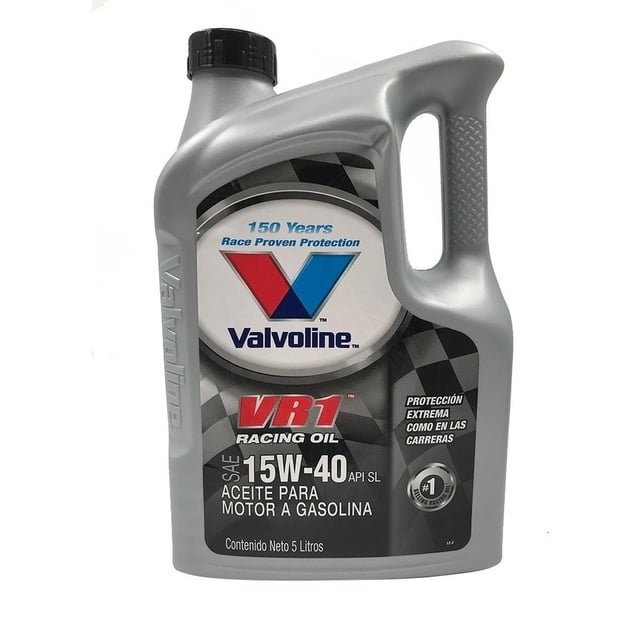 Aceite de Motor VALVOLINE VR1 15W40 5 Litros