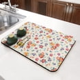 thumbnail image 3 of Washable Rubber Pioneer Dish Drying Mats for Kitchen Counter Home Large Coffee Bar Pad Accessories and Decor for Utensils Stemware 23.5''x15.5'', 3 of 7