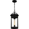 thumbnail image 3 of Quoizel Clifton 1-Light Earth Black Outdoor Hanging Lantern, 3 of 8