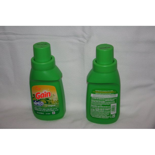 Gain Laundry Detergent Liquid, Original, 10 fl oz