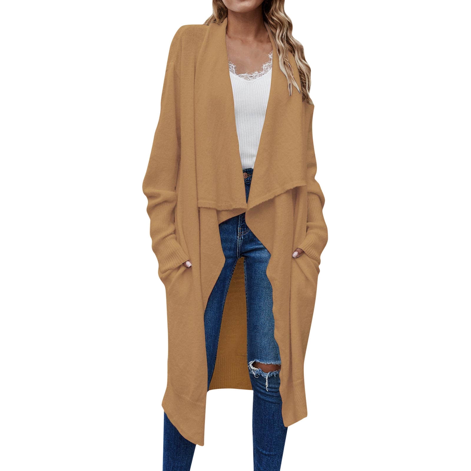 Women Cardigan Sweater Long 
