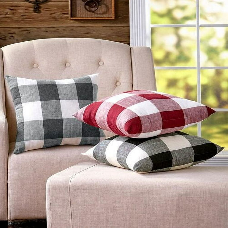 Buffalo check pillows best sale walmart
