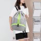 thumbnail image 4 of Mochila deportiva con cordón y compartimento para zapatos, bolsa de gimnasia de poliéster de alta densidad resistente al agua, bolsa de cuerda de gran capacidad de 18.5 "x12.5" con múltiples, 4 of 8