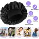 thumbnail image 3 of Bonnet de seda bonnet de satén bonnet para dormir bonnet ajustable bonnet para hombres y mujeres, 3 of 8