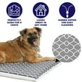 thumbnail image 2 of Midwest Homes For Pets-Quiet Time Defender Series Reversible Crate Pad- Gray 42.12x28.7x2.28, 2 of 5