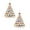 Pink1, variant on Baseball Christmas Tree Wooden Ornament – Funny for Baseball Lovers, Xmas Decor for Tree or Office 2Pcs