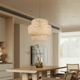 thumbnail image 6 of Arturesthome Bamboo Pendant Light Handmade Weave Lampshade, 6 of 11