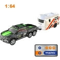 thumbnail image 1 of 1:64 Modèle de Véhicule de Contrôle à Distance Proportionnel en Alliage Métallique 2.4ghz Mini Simulation Rc Voiture avec des Jouets Robotiques de Remorque, 1 of 4
