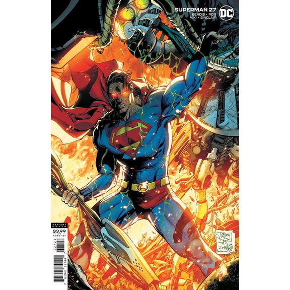 Superman #27 Cvr B Tony S Daniel & Danny Miki Var DC Comics Comic Book
