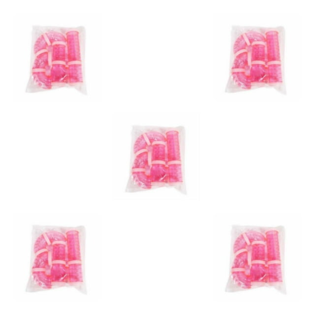 kurtrusly Creative Connection Tunnel Track Rat Toy Transparent Pipe For Hamster Fun Easy To Clean Plastic pink 5Set