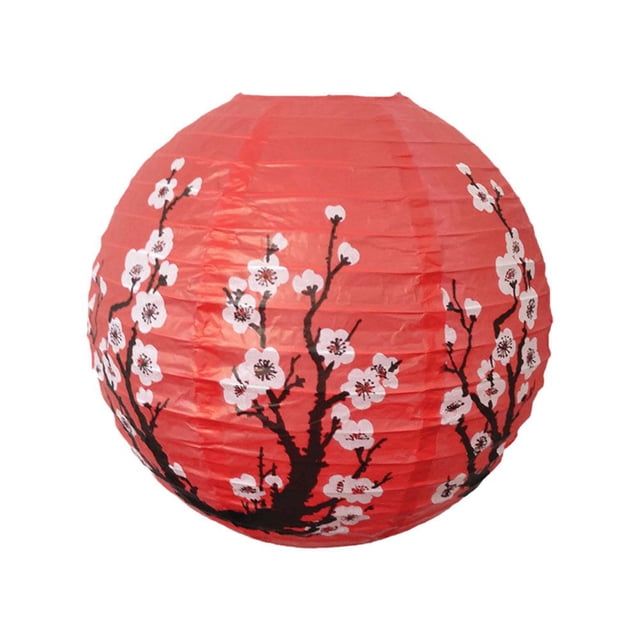 35cm Chinese Style Plum Blossom Lantern Spring Festival Lampshade Ancient Style Paper