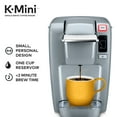 thumbnail image 2 of Keurig K-Mini K15 Single-Serve K-Cup Pod Coffee Maker, Platinum, 2 of 9
