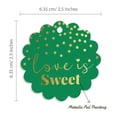 thumbnail image 6 of Inkdotpot Pack Of 50 Real Gold Foil Paper Tags Love Is Sweet Wedding Favor Hang Tags, 6 of 7