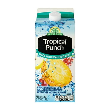 2X - Tropical Punch Juice, 59 fl oz