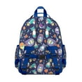 thumbnail image 5 of Funny Cat Illustration Toddler Backpack with Adorable Cat-themed Print, Geometric Cat Pattern, and Minimalist Cat Design, 5 of 5