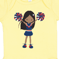 thumbnail image 4 of Inktastic African American Girl, Cheerleaders, Cheerleading Girls Baby Bodysuit, 4 of 5