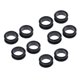 thumbnail image 3 of Tijeras de Peluquería Zulema 10x Inserciones de Anillos de Dedo Silicona Negro, 3 of 8