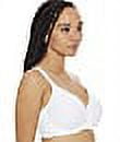 Women's Bali DF3490 Passion for Comfort Breathable Minimizer Wired Bra (White 38DD)