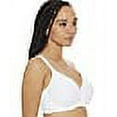 thumbnail image 4 of Women's Bali DF3490 Passion for Comfort Breathable Minimizer Wired Bra (White 34C), 4 of 4