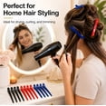 thumbnail image 6 of 12 Pack Duck Bill Hair Clips, Hair Styling and Sectioning Clips with Silicone Band, TIKA, 6 of 7