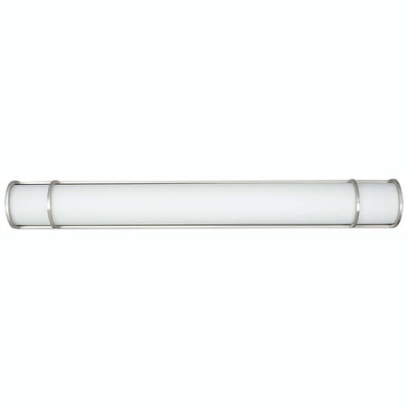 Forecast Bathroom Bath Light - Philips Forecast Palette 2 Light Bathroom Light Fixture, Satin Nickel Finish