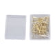 thumbnail image 4 of Clips De Papel, Proceso De Galvanoplastia Clips De Papel Lindos, Livianos Y Portátiles Con Caja De Almacenamiento Para La Oficina Para El Hogar Para Uso Diario ANGGREK Otros, 4 of 8
