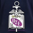 thumbnail image 3 of CafePress - Pi Sigma Epsilon Colored Crest Long Sleeve T Shirt - Women's Long Sleeve Graphic Tee Casual Fit, 3 of 4