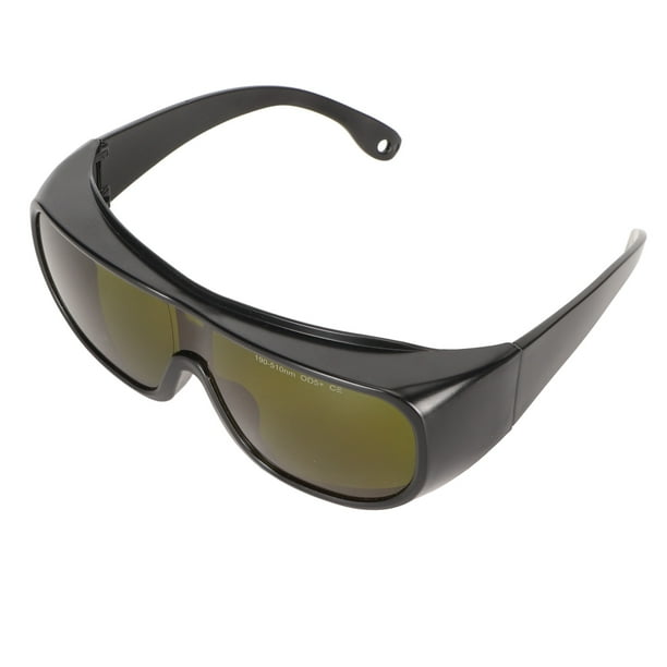 Gafas a prueba de láser gafas de protección láser Absorción de luz Vista amplia Perímetro lateral ampliado para operaciones de taller ANGGREK Otros