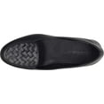 thumbnail image 4 of Women's Aerosoles Brielle Loafer Black Faux Leather 9 W, 4 of 5