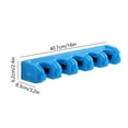 thumbnail image 3 of JMYHOAM Cleaning Tools Wall Organizer With Adjustables Slots And Hooks Wall Mounted Tool And Brooms Holders Organization And Storage For The Kitchen And Garage Cleaning Supplies, 3 of 6