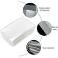 thumbnail image 4 of 100 Pcs Sacs de Scellage sous Vide, Sacs sous Vide Réutilisables 15 X 20 cm pour Stockage des Aliments Cuisson sous Vide, 4 of 5