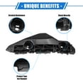 thumbnail image 3 of 1 Pair Bumper Mounting Support Bracket Compatible for Toyota Yaris 07-12 Left Right Bumper Retainer Set, 3 of 7