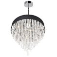 thumbnail image 3 of CWI Lighting Franca 8 Light Drum Shade Chandelier With Chrome Finish, 3 of 3