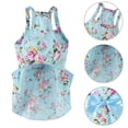 thumbnail image 5 of Yesbay Spring Summer Flower Print Cotton Cute Pet Dress Cat Dog Costume Outfit Clothes, 5 of 8