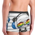 thumbnail image 5 of Bingfone Panda With Sun Glasses Men'S Underwear - Casual Stretch Boxer Briefs-Large, 5 of 9