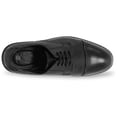 thumbnail image 4 of Bocca Men's Formal Business Shoes Black Classic Lace Up Oxford Shoes 13M, 4 of 7