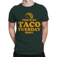 thumbnail image 2 of Taco Tuesday Enthusiast Men's T-shirt, 2 of 3