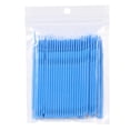 thumbnail image 2 of 100 Pcs Brosse de Mascara Jetable d'Extension, Durable Sans Charpie, Propre et Sanitaire, 4 Couleurs Micro Brosse Jetable Micro Brosse à Cils Applicateurs Micro Brosse à Mascara Colle à Cils, 2 of 2