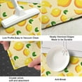 thumbnail image 3 of Yellow Lemon Fruit Dots LightYellow Pattern Kitchen Rug Mat,Kitchen Runner Rugs Non Skid Washable,Decorative Kitchen Floor Mats for Kitchen,Sink,Laundry,17"X47", 3 of 5