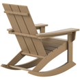 thumbnail image 4 of Palms Modern Adirondack Plastic Outdoor Rocking Chairs (Set of 4), 4 of 8