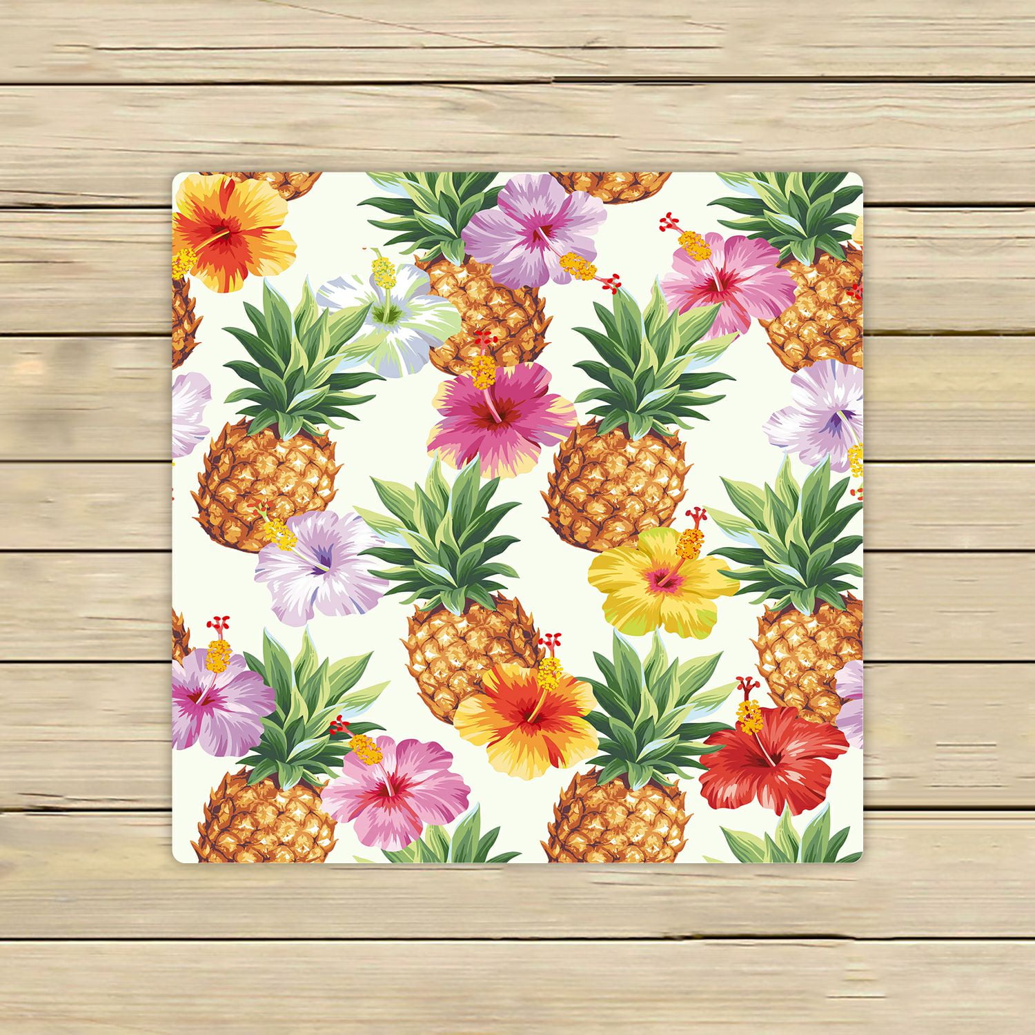 ABPHQTO Hawaiian Pineapples Hibiscus Flowers Towels,Beach Bath Pool