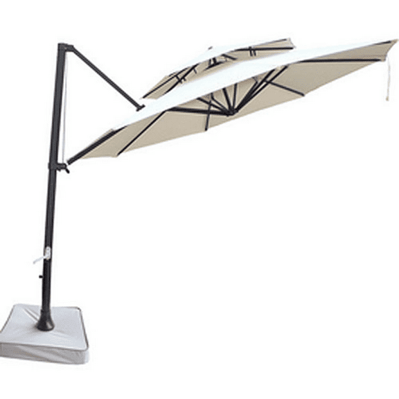 Garden Winds Replacement Canopy Top for Souther Patio Two-Tiered Umbrella
